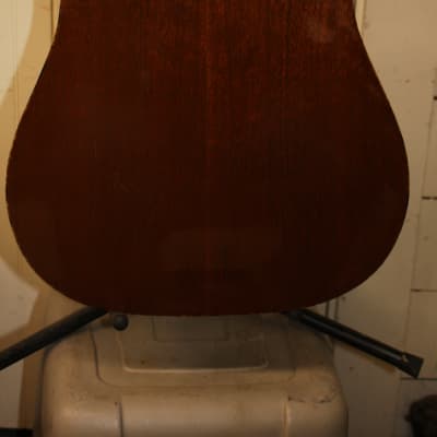 Gibson 73-75 J-45 Deluxe Guitar Sunburst With Hard Shell Case image 7