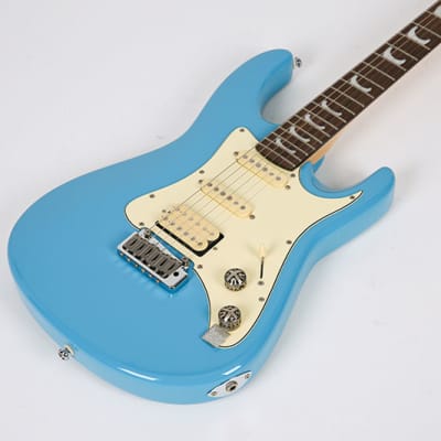 Eminence Professional Skyblue SSH Gloss Electric Guitar image 5