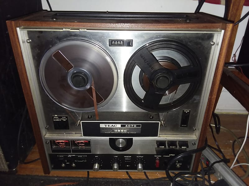 Teac Reel To Reel Stereo Tape Deck Model A 4070