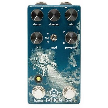Walrus Audio Fathom Multi-Function Reverb Pedal, Ex-Display