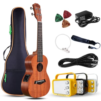 Famous FC 1G Concert Size Mahogany Ukulele | Reverb