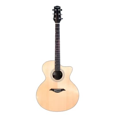 Turner 45CE Electro Acoustic Jumbo Guitar image 12