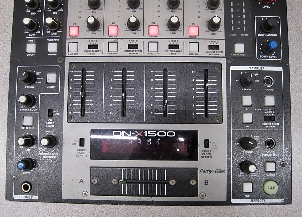 DENON DN-X1500 DJミキサー Restock Denon DJ DN-X1500S 4-Channel DJ Mixer | Guitar Center