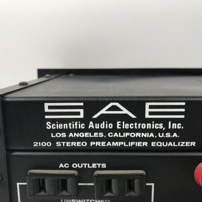 SAE 2100 Solid State Stereo Pre Amplifier image 5