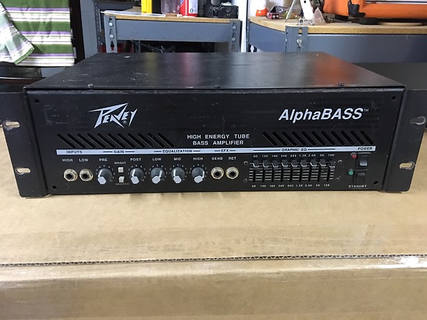 Peavey Alpha Bass 160w All Tube Bass Head