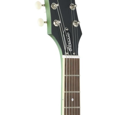 Epiphone SG Classic Worn P90s Inverness Green image 4
