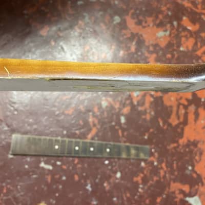 Kay archtop neck for repair restoration 1960s era damaged as is! image 11