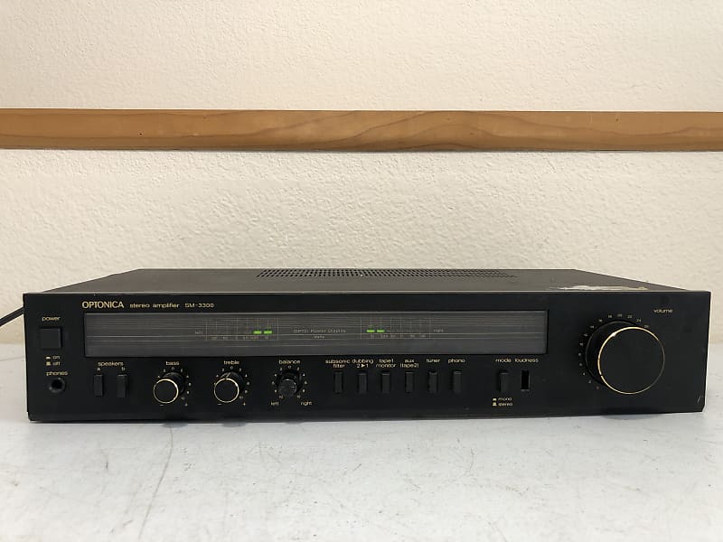 Optonica SM-3300 Amplifier HiFi Stereo Amp Audiophile Optonica SM-3300 Amplifier HiFi Stereo Amp Audiophile