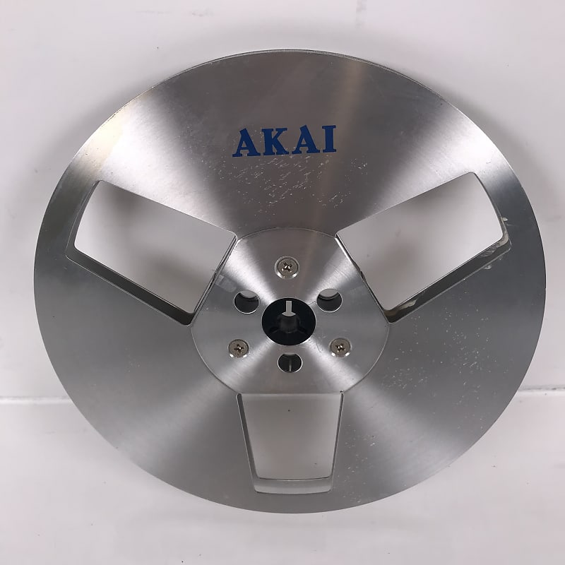 Akai 7” Metal Take Up Reel for Reel to Reel Tape DecksInch Reel