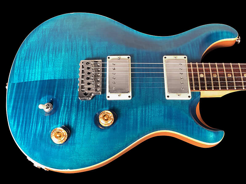 2004 Paul Reed Smith PRS CE-22 Flame Top CE22 ~ Blue | Reverb Belgium