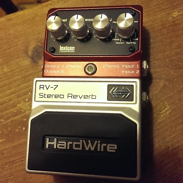 【名機】Digitech RV-7 HardWire vintage DigiTech Hardwire RV-7 Stereo Reverb | PrimoFX LLC