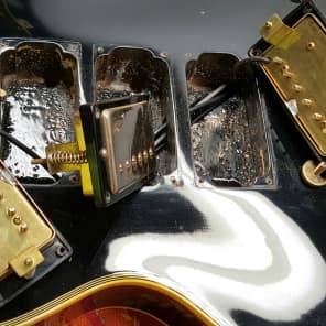 Burny Les Paul Custom 1980s Black Beauty MIJ CIJ Made In Japan 3 Pickups  Original Case | Reverb