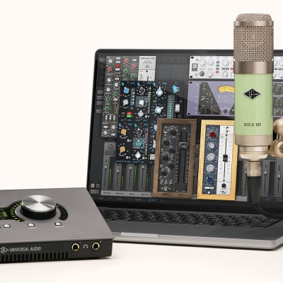 Universal Audio APX4-HE Apollo x4 Desktop Recording Interface. Heritage Edition (Thunderbolt 3) 11/1-12/31/23 Buy a rackmount Apollo and get a free UA Sphere LX microphone image 11