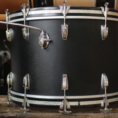 1968 Ludwig "Carioca" Outfit 14x22 16x16 w/ 13" & 14" Timbales image 13