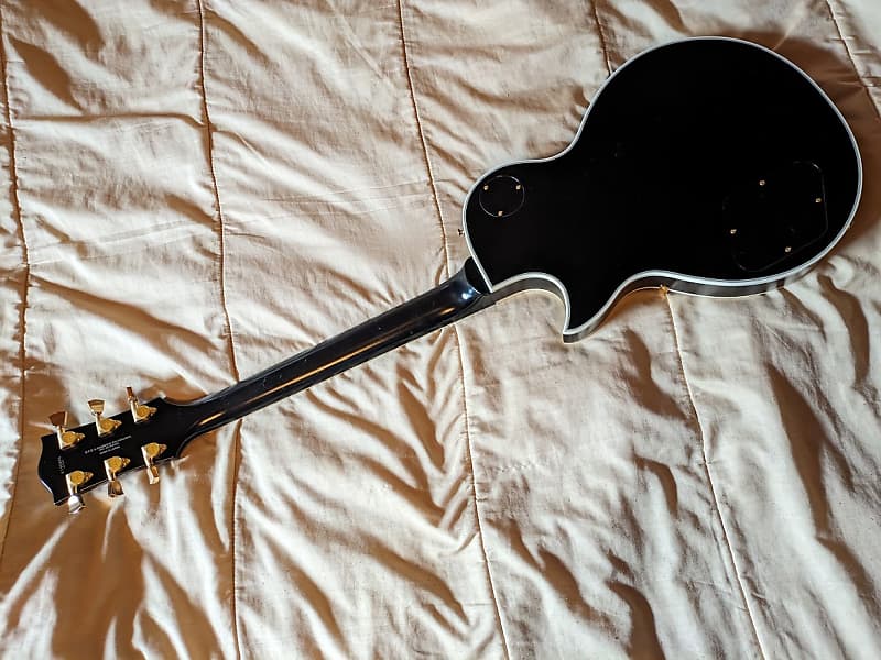 FGN Fujigen NLC-20 Les Paul Custom 2019 - Satin Matte Black - Japan