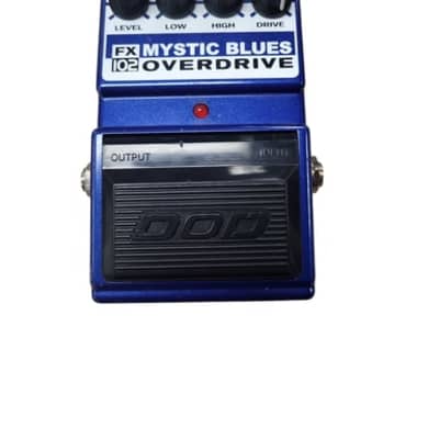 Reverb.com listing, price, conditions, and images for dod-fx102-mystic-blues-overdrive