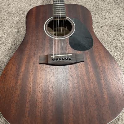 Mitchell T331 Solid Top Mahogany Dreadnought Acoustic Guitar image 3