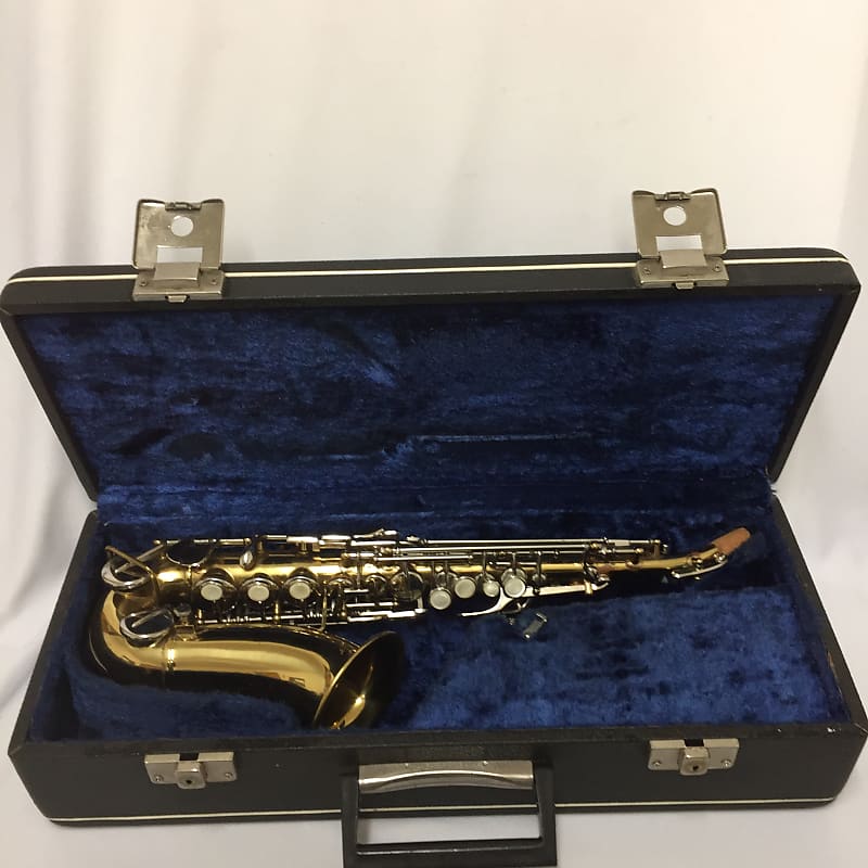 Curved Soprano Sax 80's Lacquer Reverb