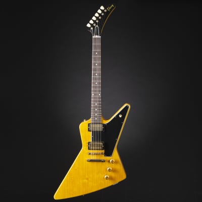 Gibson 1958 Korina Explorer Reissue Natural Black Pickguard #811297 - Custom Electric Guitar image 2