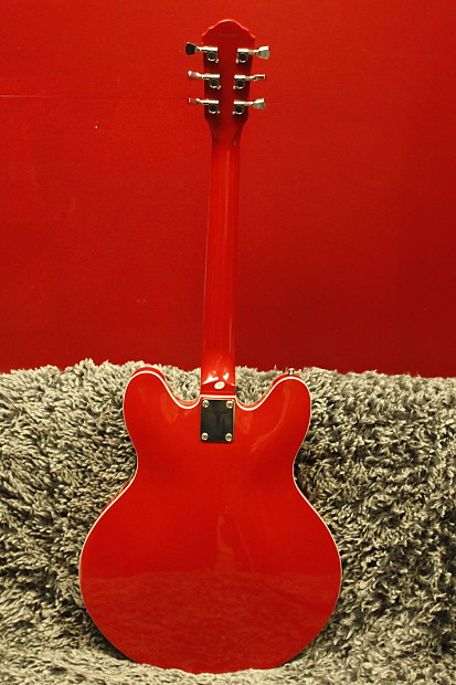 Oscar Schmidt/Washburn OE30 Delta King Semi Hollow Cherry Red