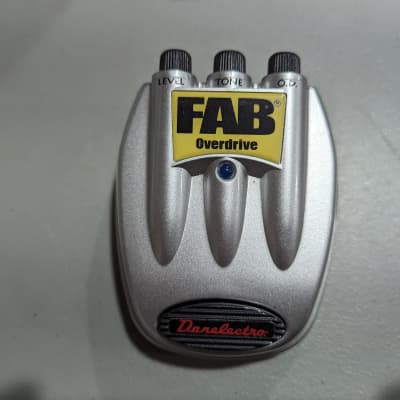 Danelectro Fab Overdrive 2000s - Silver for sale