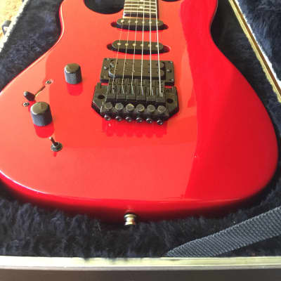 Peavey Tracer USA Custom 1989 LH Lefty left-handed guitar w/ Case image 3