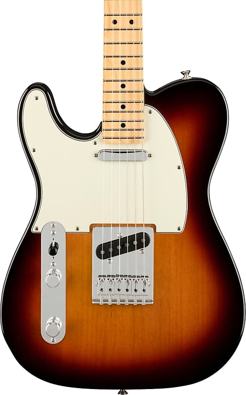 Fender Player Telecaster Left-Handed Electric Guitar, Maple FB, 3-Color Sunburst image 1