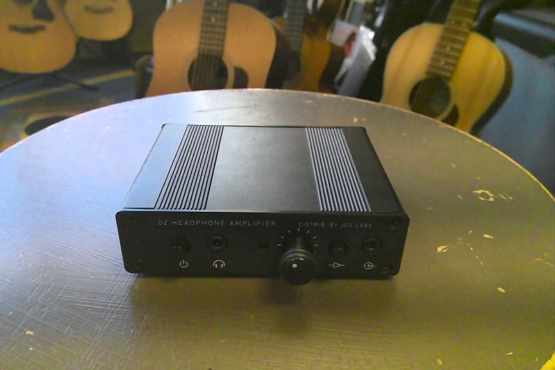 JDS Labs 02 Headphone Amplifier 2020s - Black  			