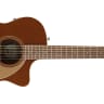 Fender Newporter Player Model Electric Acoustic Guitar in Rustic Copper -SO COOL
