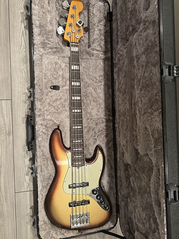 Fender American Ultra Jazz Bass V | Reverb