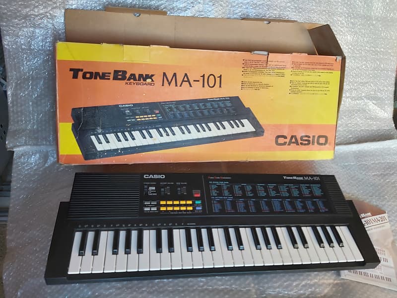 casio tone bank MA-101 キーボード　シンセ　カシオトーン Casio Tone Bank MA-101 Keyboard - Evolution Music