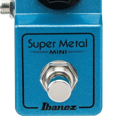 Ibanez Super Metal Mini Effects pedal - Blue Metallic (SMMINI) image 1