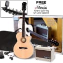 Epiphone PR-4E Acoustic-Electric Guitar Player Package, Natural