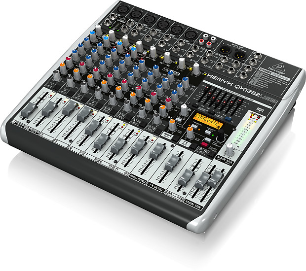 Behringer Xenyx QX1222USB 16-Input Mixer with USB Interface and Effects image 2