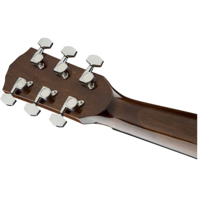 Fender CD-60 Dreadnought V3 Acoustic Guitar w/Case, Walnut Fingerboard, Sunburst image 8