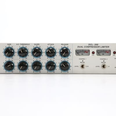 Summit Audio DCL-200 Dual Compressor Limiter w/ Manual & XLR Cables #48721 image 2