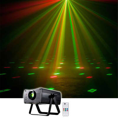 American DJ ANI MOTION 20W Red/Green Compact Laser Effects Light+Wireless Remote image 10