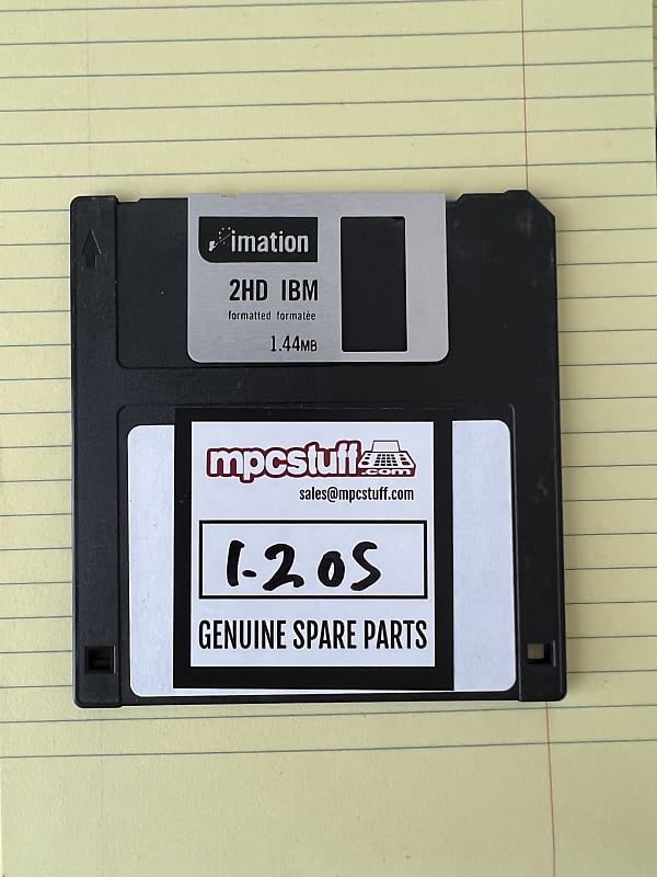 Akai MPC 2000xl Floppy Boot Disk v1.2 OS Reverb