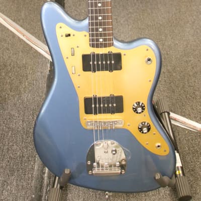 Fender 2007 Reissue Made in Japan Jazzmaster 2007 - Blue with Gold Pickguard image 1