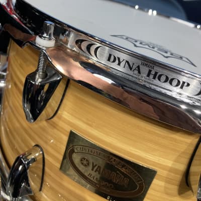 Yamaha - 14x6.5" CMSD1465 Bamboo Snare Drum 2008, Natural Satin image 5