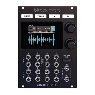 1010Music Bitbox Micro Sampling Module - Black image 1