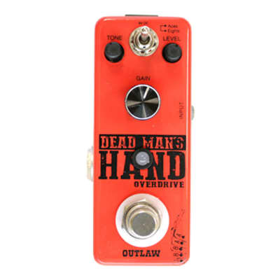 Outlaw Effects Dead Mans Hand 2-Mode Overdrive Pedal image 1
