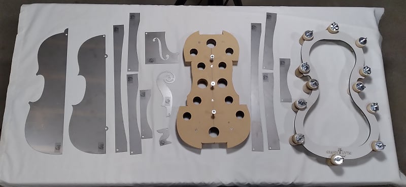 Jack mold with templates for Viola making image 1