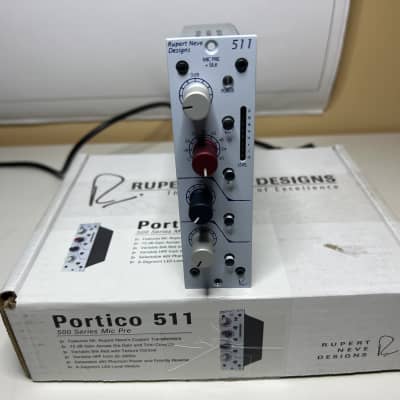 Rupert Neve Designs Portico 511 500-Series Mic Pre Module with Silk 2013 - Present - White image 1