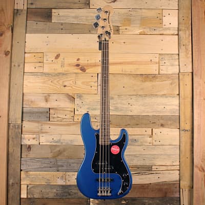 Squier Affinity Precision PJ Bass (2021, Lake Placid Blue) image 5
