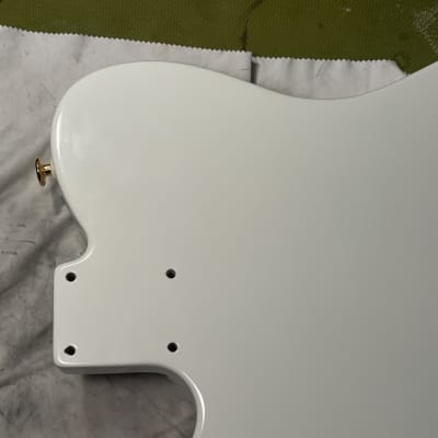 T-Rev, 2022: Olympic White Telecaster body with gold 'appointments' & Texas Special pickups! image 6