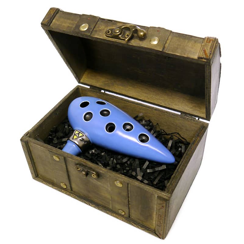 Songbird Ocarina Legend of Zelda Ocarina of Time 7 Hole in Alto C with Chest image 1