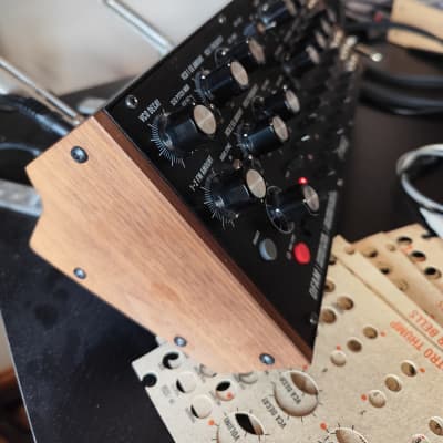 Moog DFAM Drummer From Another Mother Semi-Modular Analog Percussion Synthesizer 2018 - Present - Black/Wood image 2