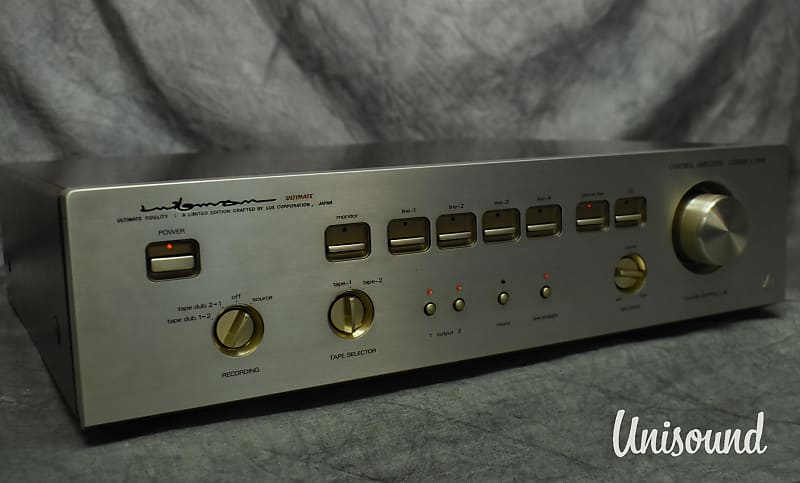 Luxman C-06α Limited Edition Stereo Control Amplifier in Very Good Condition image 1