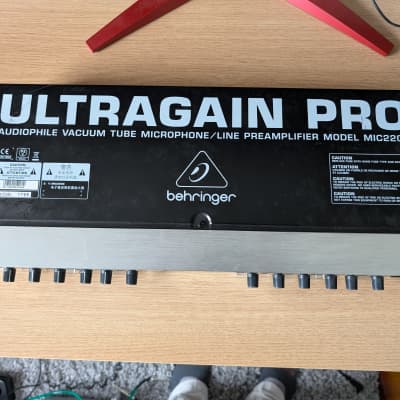 Behringer Ultragain Pro MIC2200 Vacuum Tube Mic Line Preamp 2009 - Present - Standard image 2